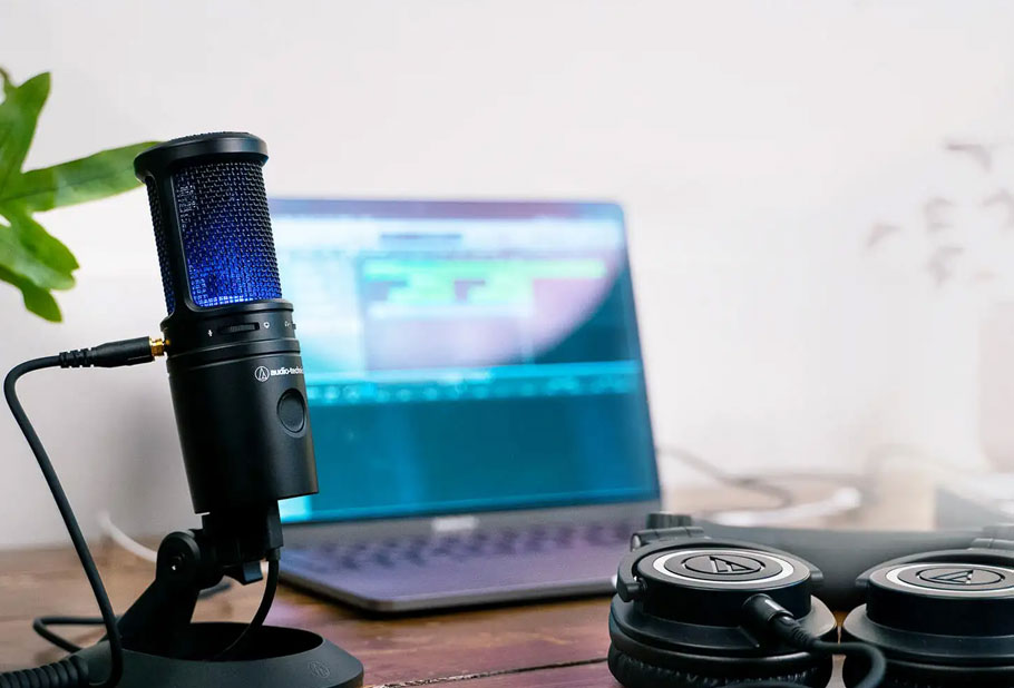 میکروفون یو اس بی Audio-Technica AT2020USB-X میکروفون یو اس بی Audio-Technica AT2020USB-X