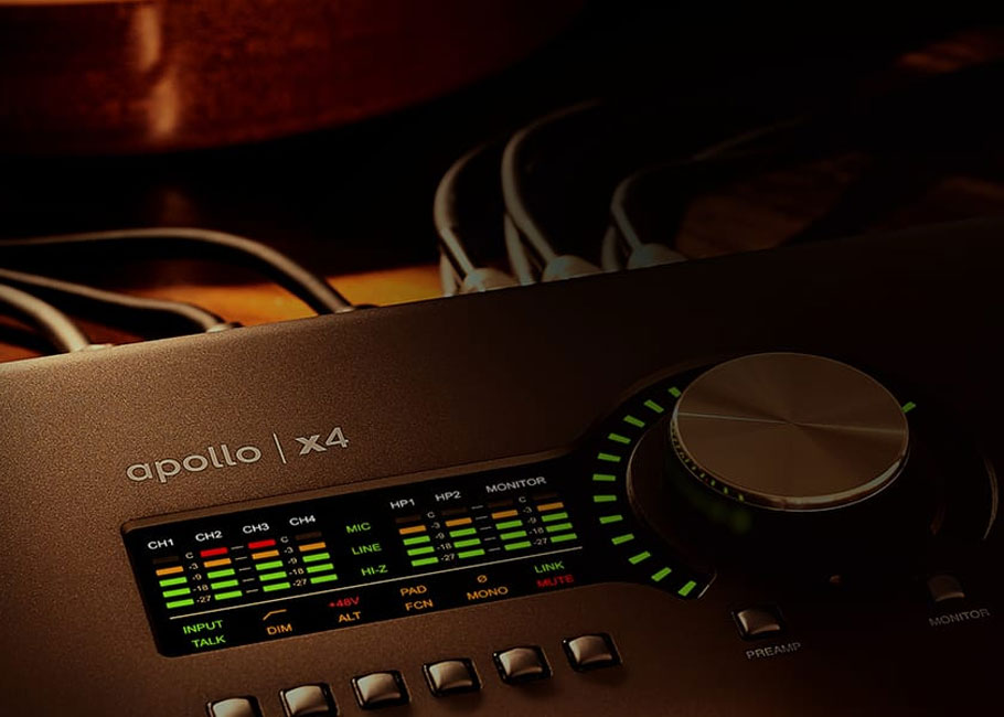 کارت صدا Universal Audio Apollo x4 Heritage Edition کارت صدا Universal Audio Apollo x4 Heritage Edition