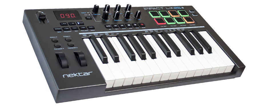 میدی کیبورد Nektar Impact LX25+ میدی کیبورد Nektar Impact LX25+