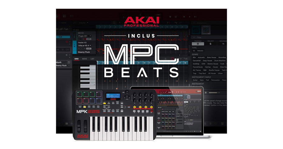 میدی کنترلر AKAI MPK225 میدی کنترلر AKAI MPK225