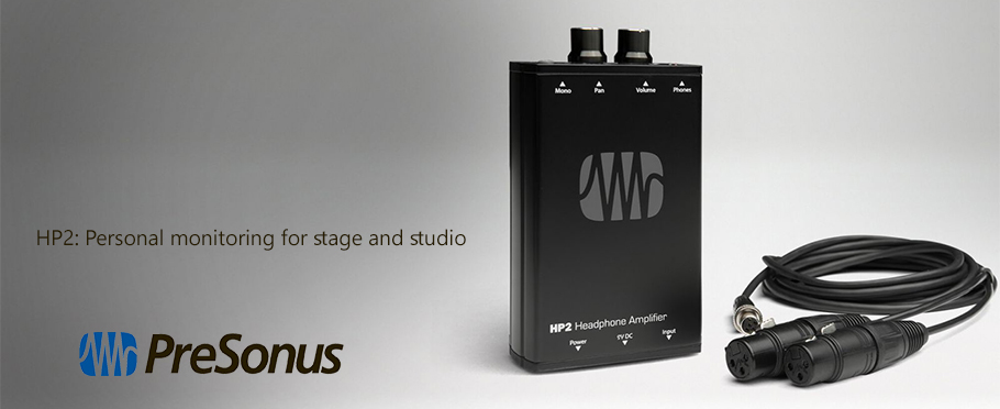 امپ هدفون Presonus HP2 امپ هدفون Presonus HP2