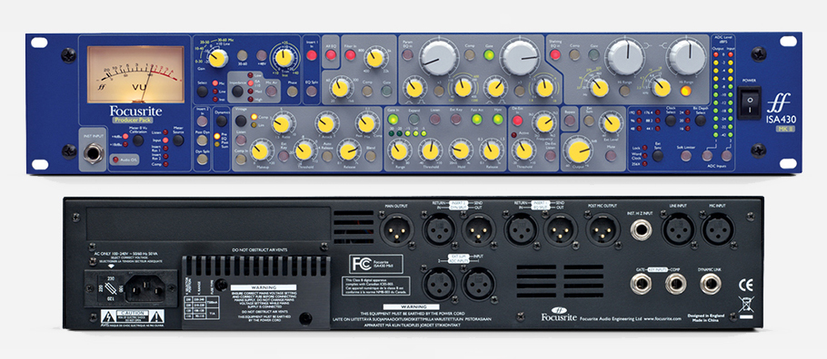 Focusrite ISA 430 MKII پری آمپ Focusrite ISA 430 MKII پری آمپ