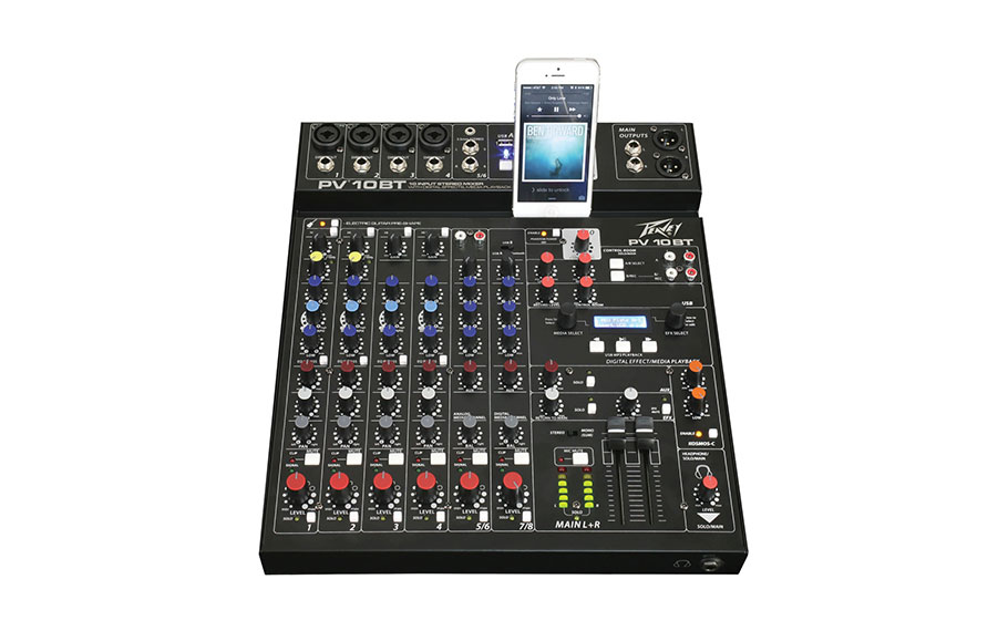 میکسر صدا Peavey PV 10 BT میکسر صدا Peavey PV 10 BT