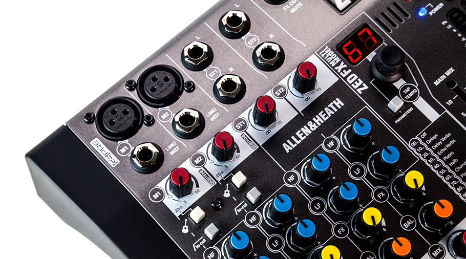 Allen & Heath ZED-6FX میکسر صدا Allen & Heath ZED-6FX میکسر صدا