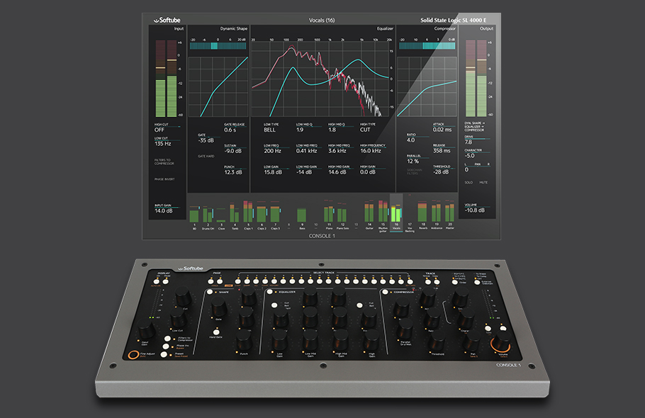کنترلر نرم افزار Softube Console 1 MKII کنترلر نرم افزار Softube Console 1 MKII
