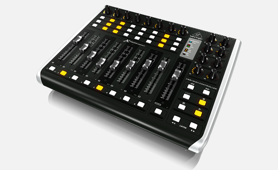 کنترلر نرم افزار Behringer X-Touch Compact کنترلر نرم افزار Behringer X-Touch Compact