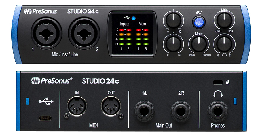 کارت صدا PreSonus Studio 24c کارت صدا PreSonus Studio 24c