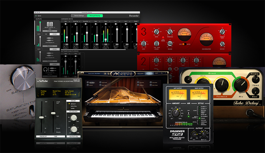 کارت صدا مخصوص سیستم عامل مک Focusrite Clarett 4Pre کارت صدا مخصوص سیستم عامل مک Focusrite Clarett 4Pre