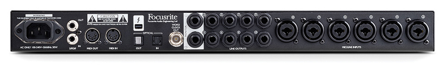 کارت صدا مخصوص سیستم عامل مک Focusrite Clarett 8Pre کارت صدا مخصوص سیستم عامل مک Focusrite Clarett 8Pre
