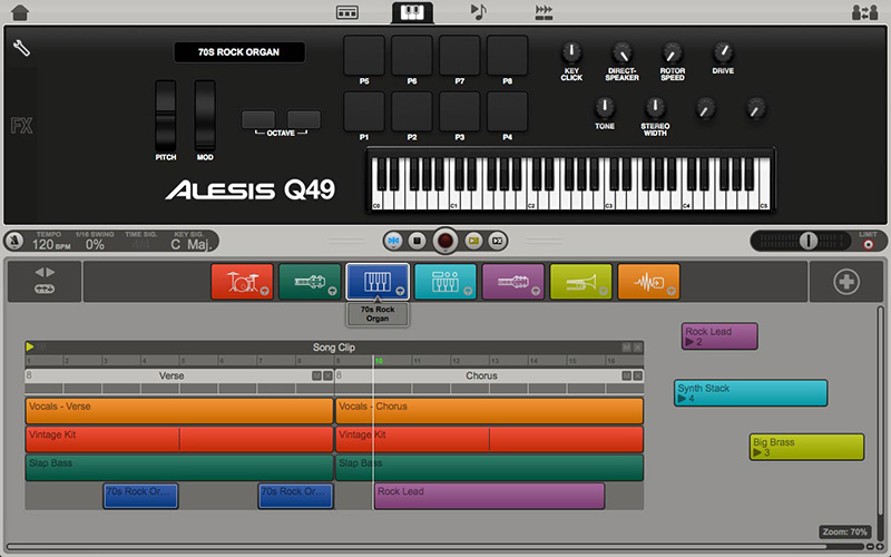Alesis Q49 میدی کنترلر