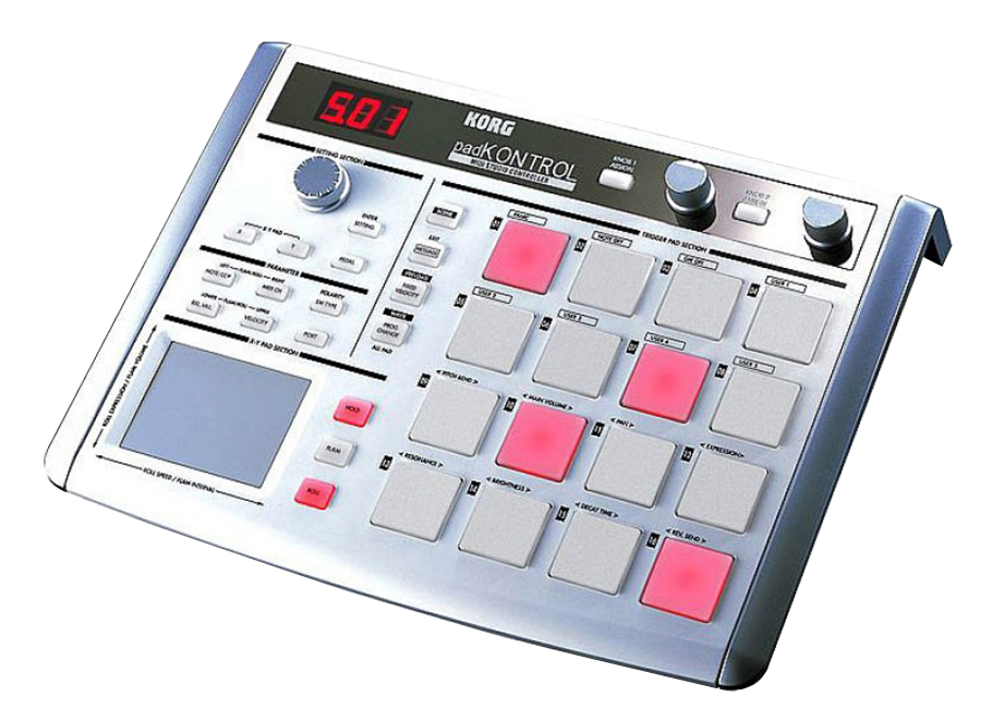 KORG PadKONTROL White پد کنترلر KORG PadKONTROL White پد کنترلر