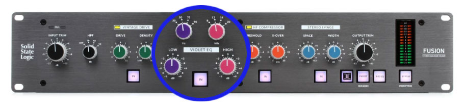 پردازشگر صدا Solid State Logic Fusion پردازشگر صدا Solid State Logic Fusion