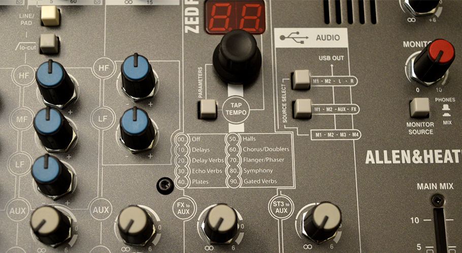 Allen & Heath ZEDi-10FX میکسر صدا Allen & Heath ZEDi-10FX میکسر صدا