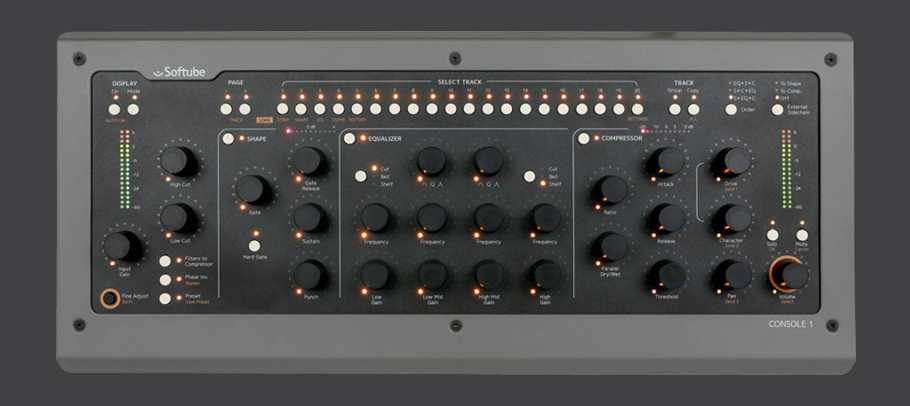 کنترلر نرم افزار Softube Console 1 MKII کنترلر نرم افزار Softube Console 1 MKII