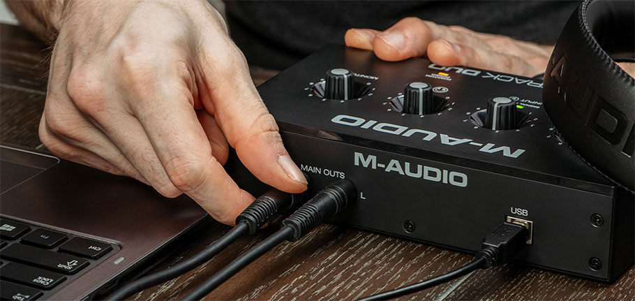 کارت صدا M-Audio M-Track Duo کارت صدا M-Audio M-Track Duo