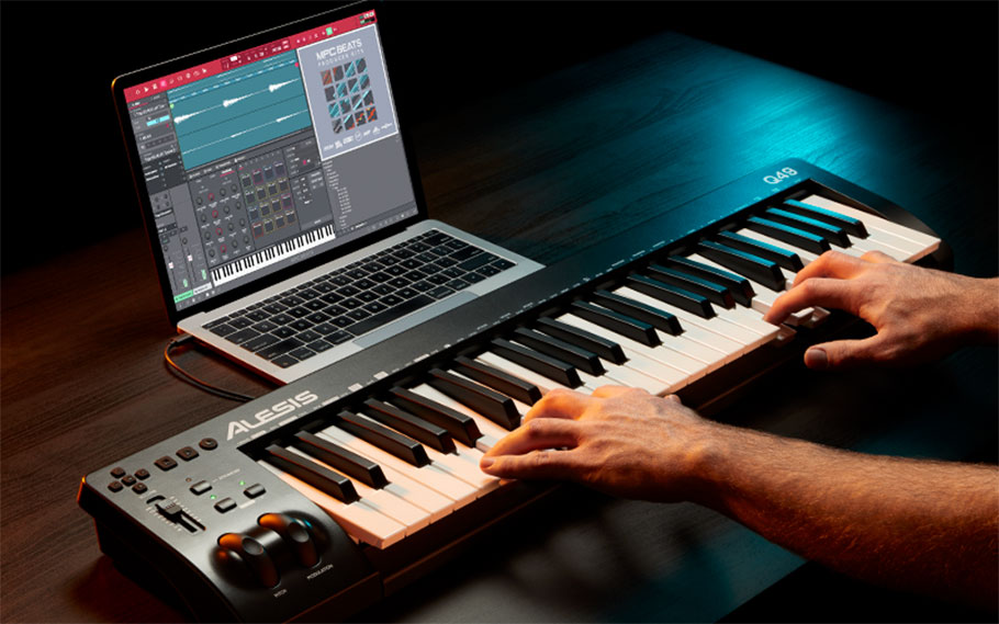 میدی کنترلر Alesis Q49 MKII میدی کنترلر Alesis Q49 MKII