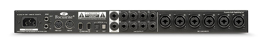 Focusrite Saffire Pro 40 Focusrite Saffire Pro 40