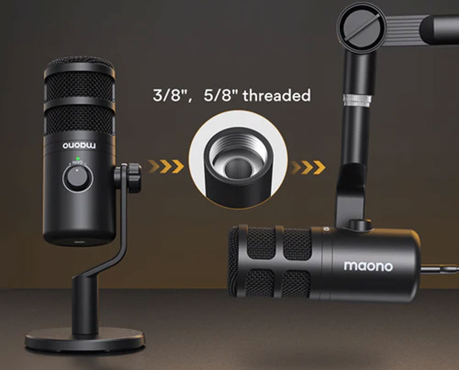 میکروفون یو اس بی Maono PD100u میکروفون یو اس بی Maono PD100u