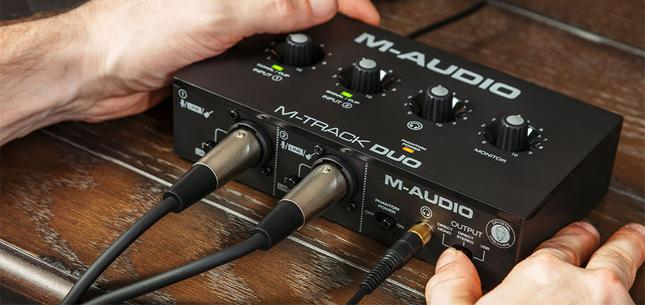 کارت صدا M-Audio M-Track Duo کارت صدا M-Audio M-Track Duo