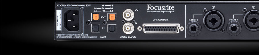 پری امپ Focusrite Clarett OctoPre پری امپ Focusrite Clarett OctoPre