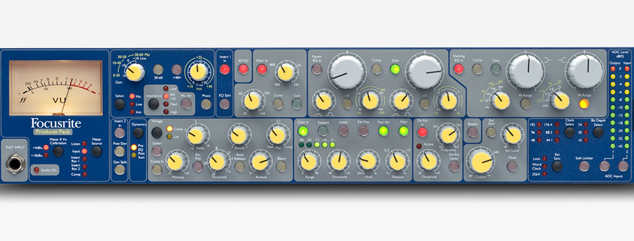 Focusrite ISA 430 MKII پری آمپ Focusrite ISA 430 MKII پری آمپ