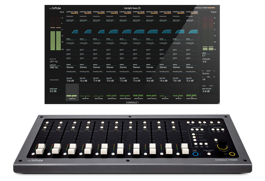 کنترلر نرم افزار Softube Console 1 Fader کنترلر نرم افزار Softube Console 1 Fader