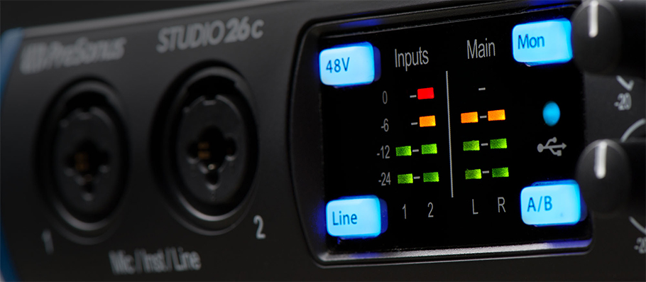 کارت صدا PreSonus Studio 26c کارت صدا PreSonus Studio 26c
