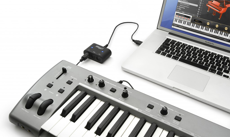 IK Multimedia iRig MIDI 2 کارت صدا IK Multimedia iRig MIDI 2 کارت صدا