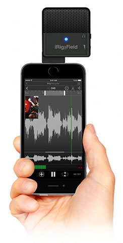 IK Multimedia iRig Mic Field میکروفن تلفن همراه