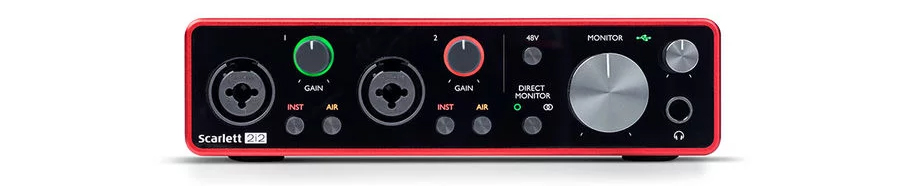 کارت صدا Focusrite Scarlett 2i2 Studio 3rd Gen Recording Bundle کارت صدا Focusrite Scarlett 2i2 Studio 3rd Gen Recording Bundle