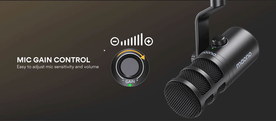 میکروفون یو اس بی Maono PD100u میکروفون یو اس بی Maono PD100u