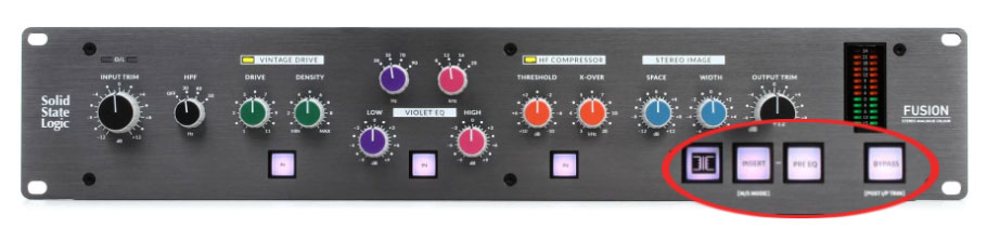 پردازشگر صدا Solid State Logic Fusion پردازشگر صدا Solid State Logic Fusion