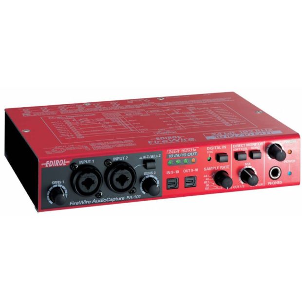 کارت صدا ادیرول Edirol FA 101 - تصویر 6
