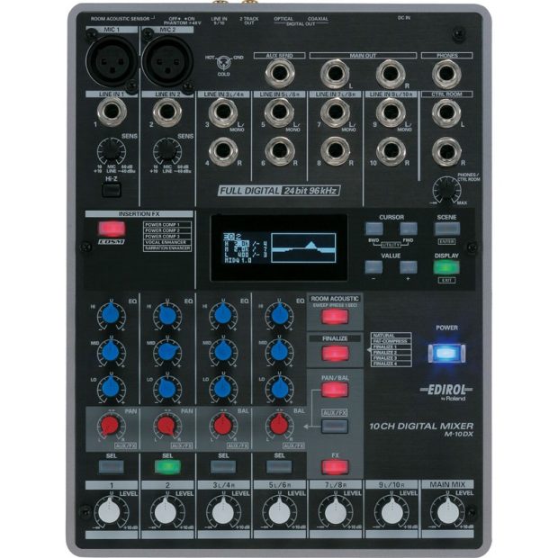 میکسر صدا ادیرول Edirol M10DX - تصویر 2