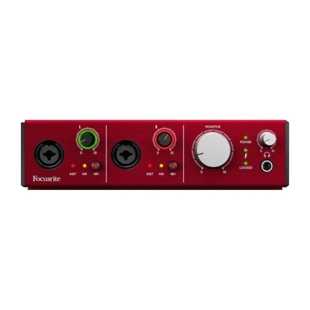 focusrite-clarett-2pre-01-800x800-1.jpg کارت صدا مخصوص سیستم عامل مک فوکوسرایت Focusrite Clarett 2Pre - تصویر 1