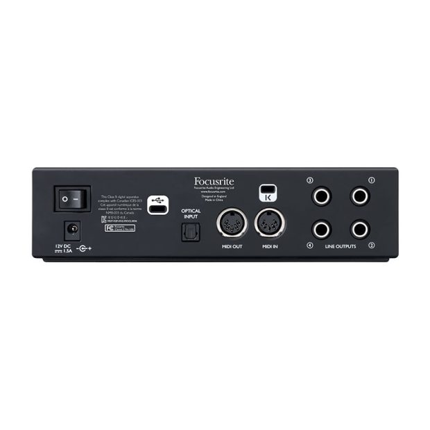 کارت صدا فوکوسرایت Focusrite Clarett 2Pre USB - تصویر 6