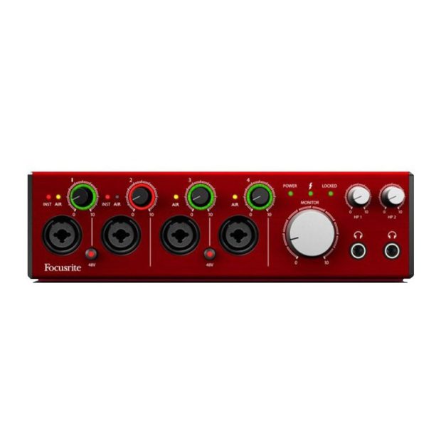 focusrite-clarett-4pre-01-800x800-1.jpg کارت صدا مخصوص سیستم عامل مک فوکوسرایت Focusrite Clarett 4Pre - تصویر 1
