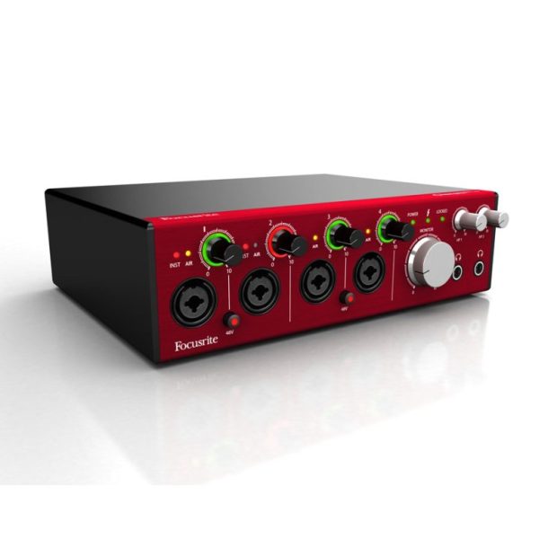 کارت صدا مخصوص سیستم عامل مک فوکوسرایت Focusrite Clarett 4Pre - تصویر 2