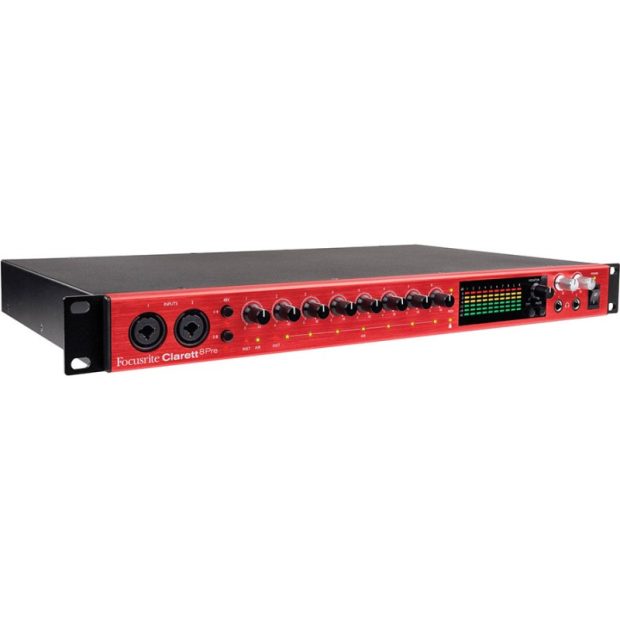 کارت صدا مخصوص سیستم عامل مک فوکوسرایت Focusrite Clarett 8Pre - تصویر 2