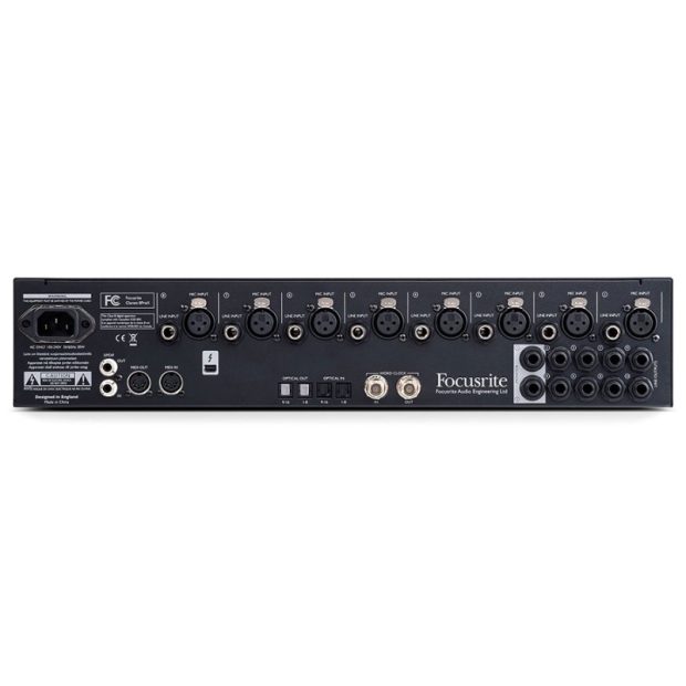 کارت صدا مخصوص سیستم عامل مک فوکوسرایت Focusrite Clarett 8prex - تصویر 3
