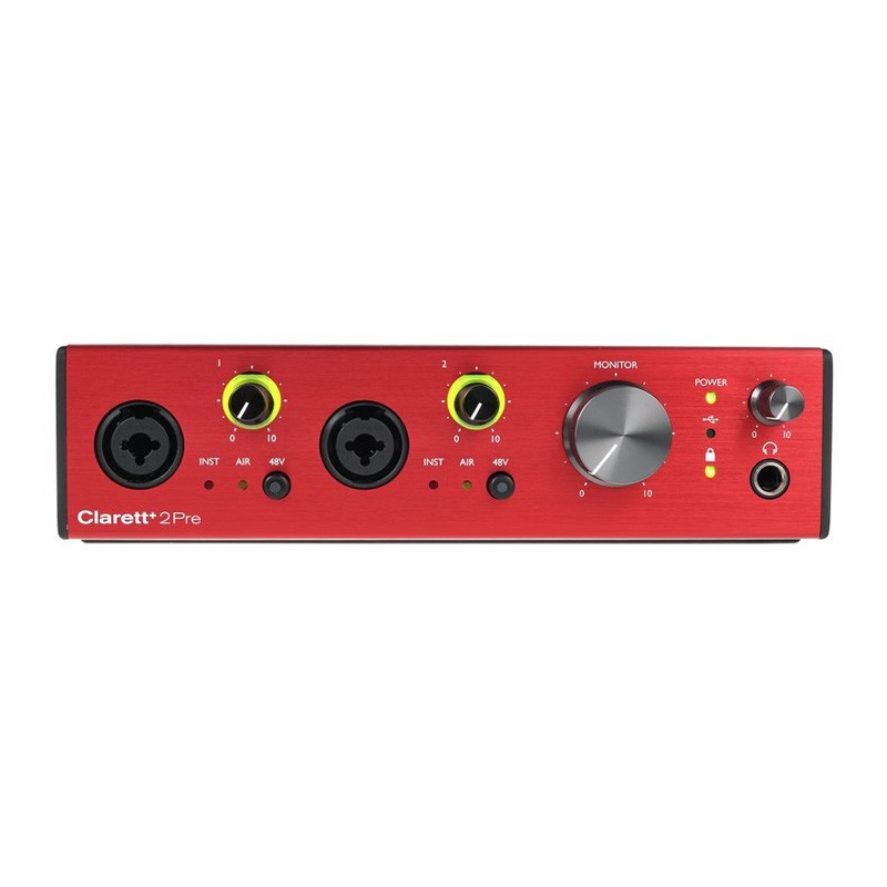 focusrite-clarett-plus-2pre-usb-c-01-800x800-1.jpg کارت صدا فوکوسرایت Focusrite Clarett+ 2Pre USB-C - Image 1