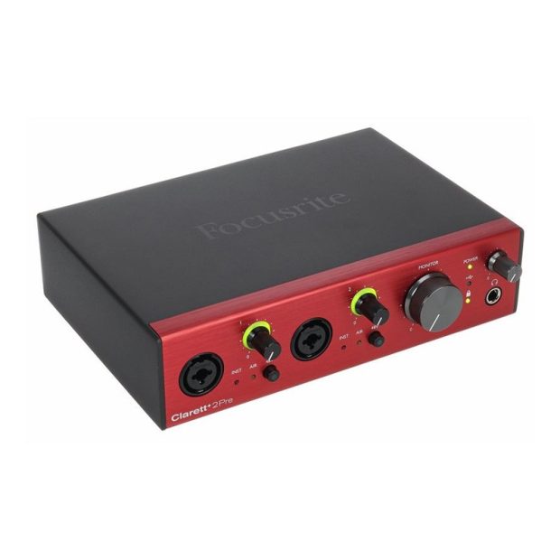 کارت صدا فوکوسرایت Focusrite Clarett+ 2Pre USB-C - تصویر 2