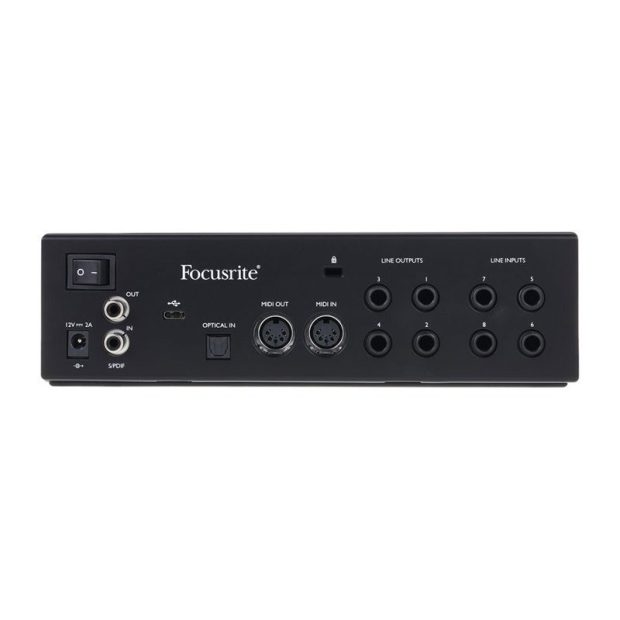 کارت صدا فوکوسرایت Focusrite Clarett+ 4Pre - تصویر 5
