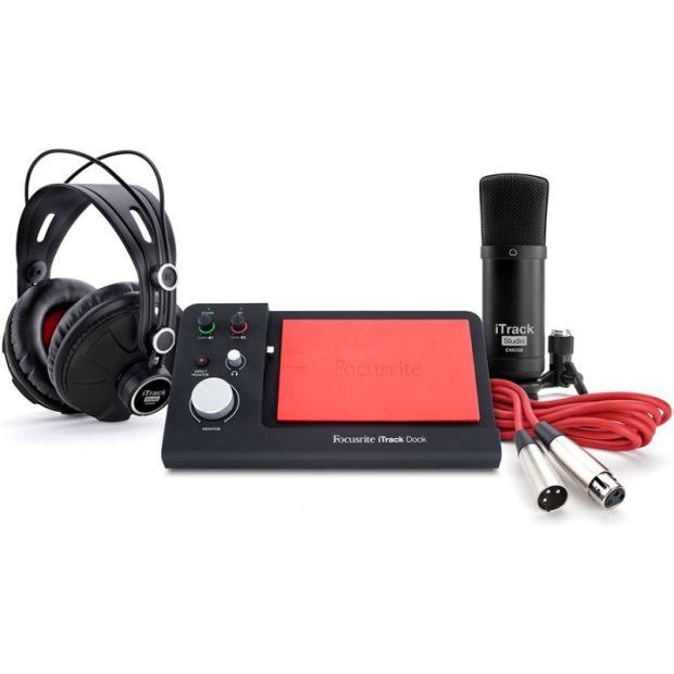 کارت صدا و پکیج استودیو مخصوص آیپد فوکوسرایت Focusrite iTrack Dock Studio Pack - تصویر 2