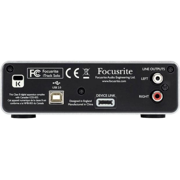 کارت صدا با قابلیت اتصال به آیپد فوکوسرایت Focusrite iTrack Solo - تصویر 4