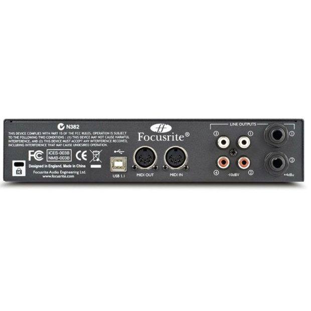 کارت صدا فوکوسرایت Focusrite Saffire 6 USB - تصویر 6