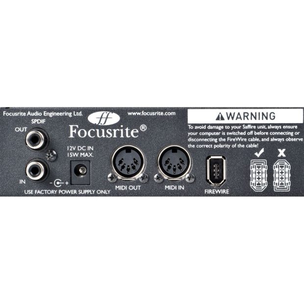 کارت صدا فوکوسرایت Focusrite Saffire Pro 14 - تصویر 2
