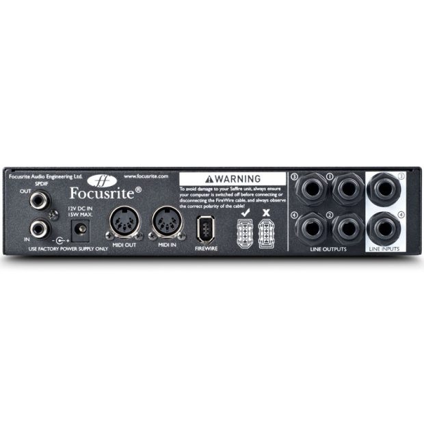 کارت صدا فوکوسرایت Focusrite Saffire Pro 14 - تصویر 4