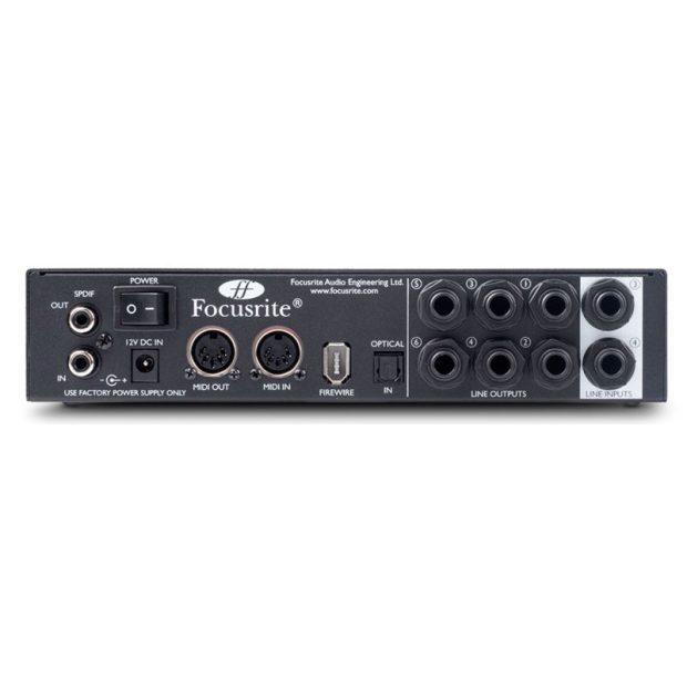کارت صدا فوکوسرایت Focusrite Saffire Pro 24 - تصویر 4