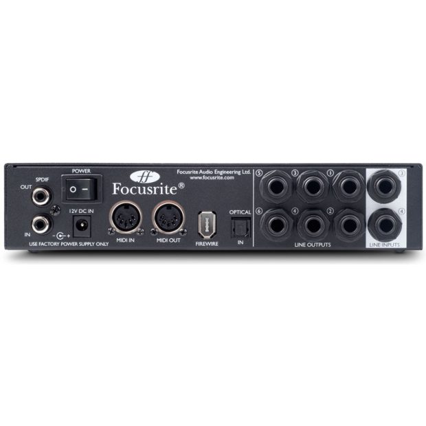 کارت صدا فوکوسرایت Focusrite Saffire PRO 24 DSP - تصویر 5